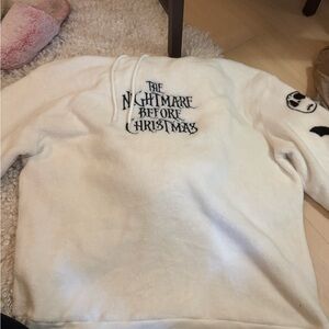 White Nightmare Before Christmas Hoodie